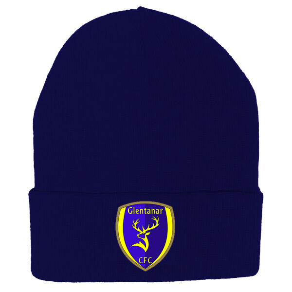 Glentanar Players Beanie Hat Navy Thumbnail